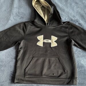 Under Armour Kids Black and Tan Hoodie